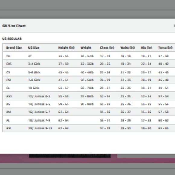 EUC ~ GK Ltd. Ed.Girl's Glittery Magenta Colored Gymnastics/Dance Leotard - Picture 5 of 5